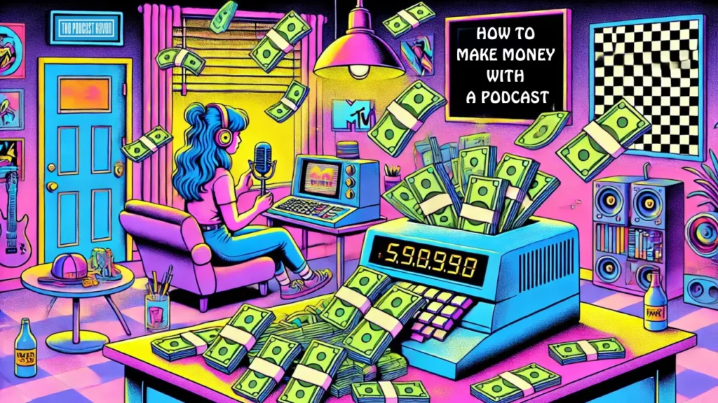 to show that you can make money with a podcast.