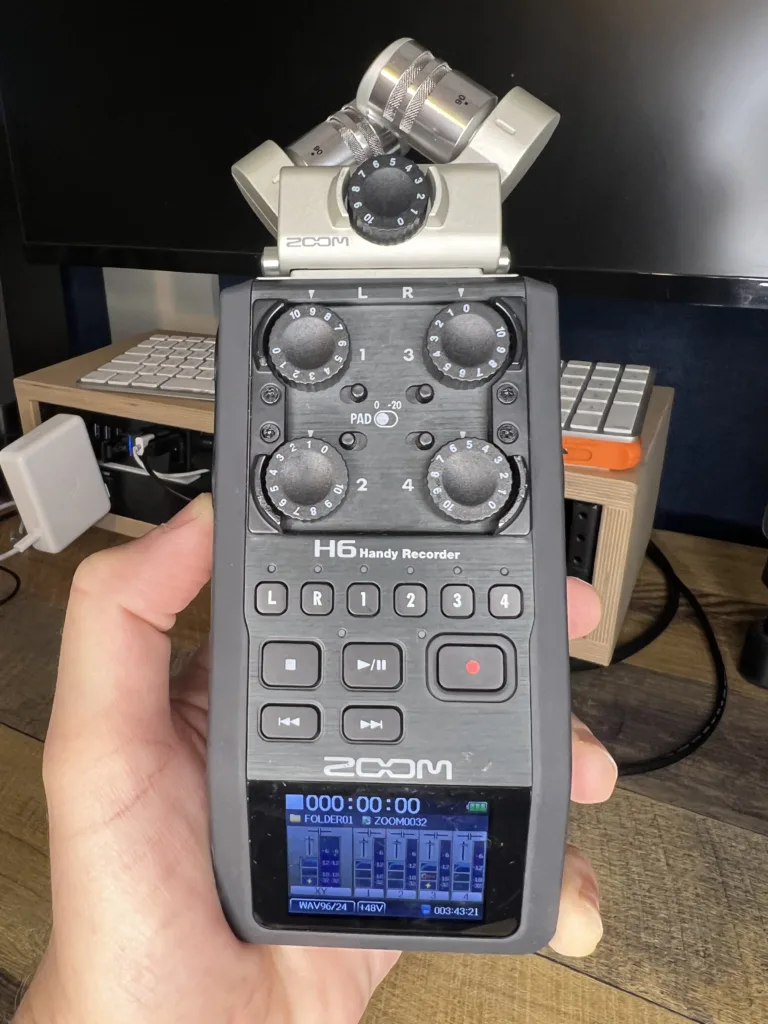 to show that digital recorders can be an essential part of your podcast equipment kit