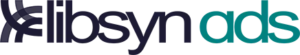 Libsyn logo with teal and navy text, representing a podcast hosting and monetization platform frequently used by creators