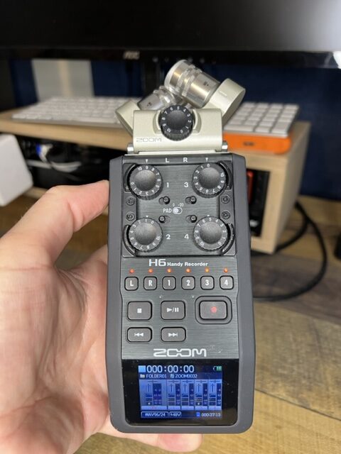 It shows the functionality of a digital recorder.