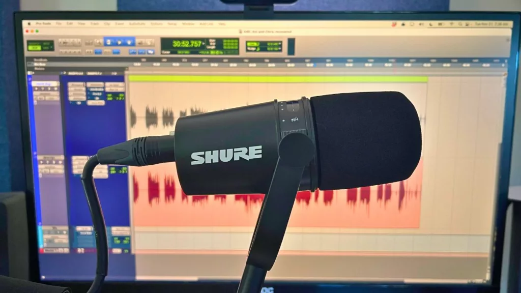 the shure mv7 in all it's glory