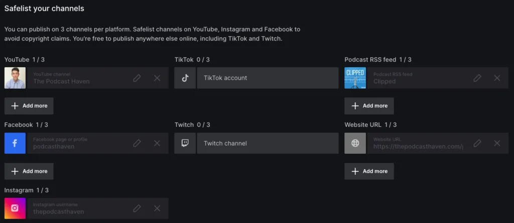 how to add your channels to epidemic sound's safelist 