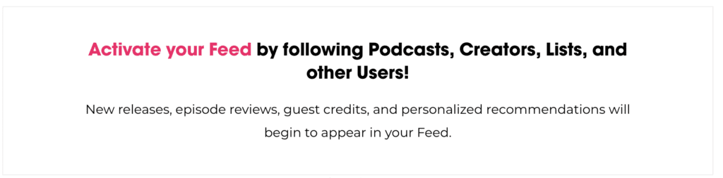 Some of the things podchaser can do