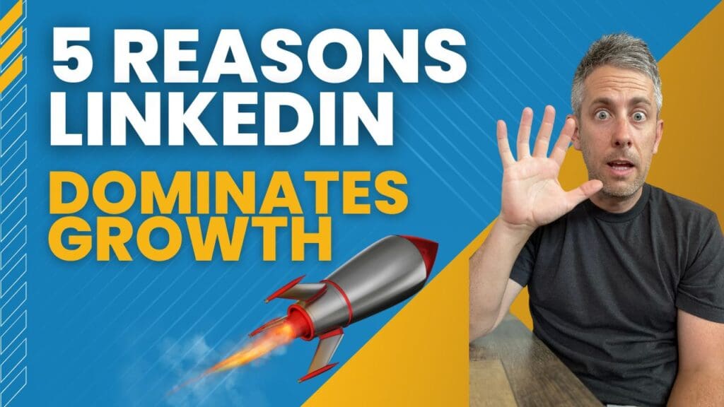To show how if you use it correctly, your LinkedIn can propel your brand like a rocket.