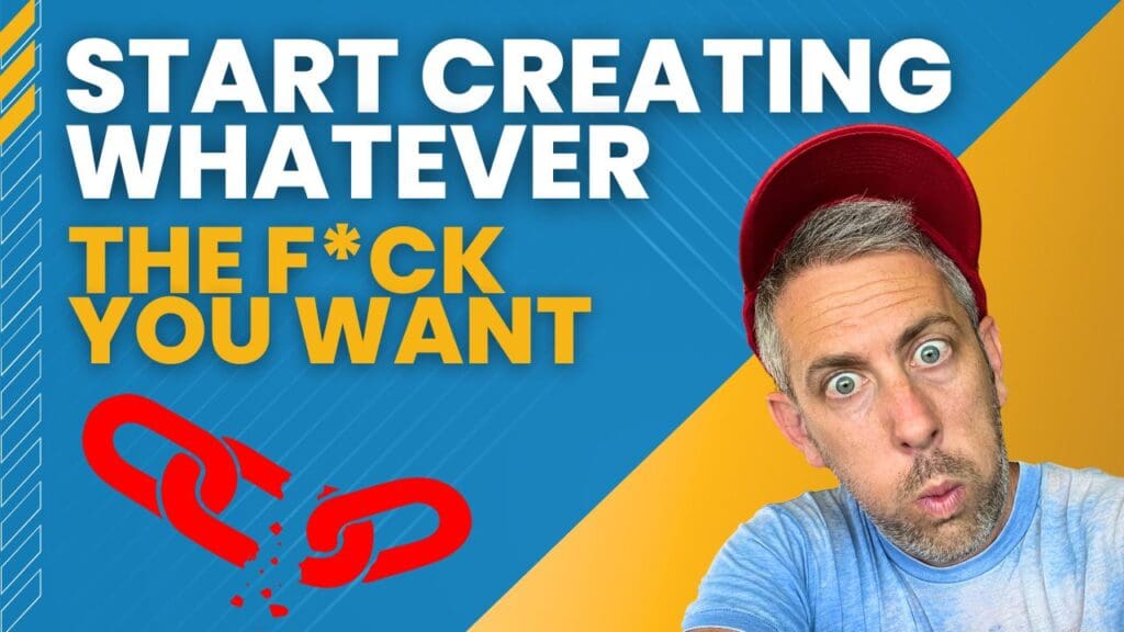 The thumbnail for episode 118 of CLIPPED - "Unleash Your Creative Freedom: Content Strategies That Break the Mold"