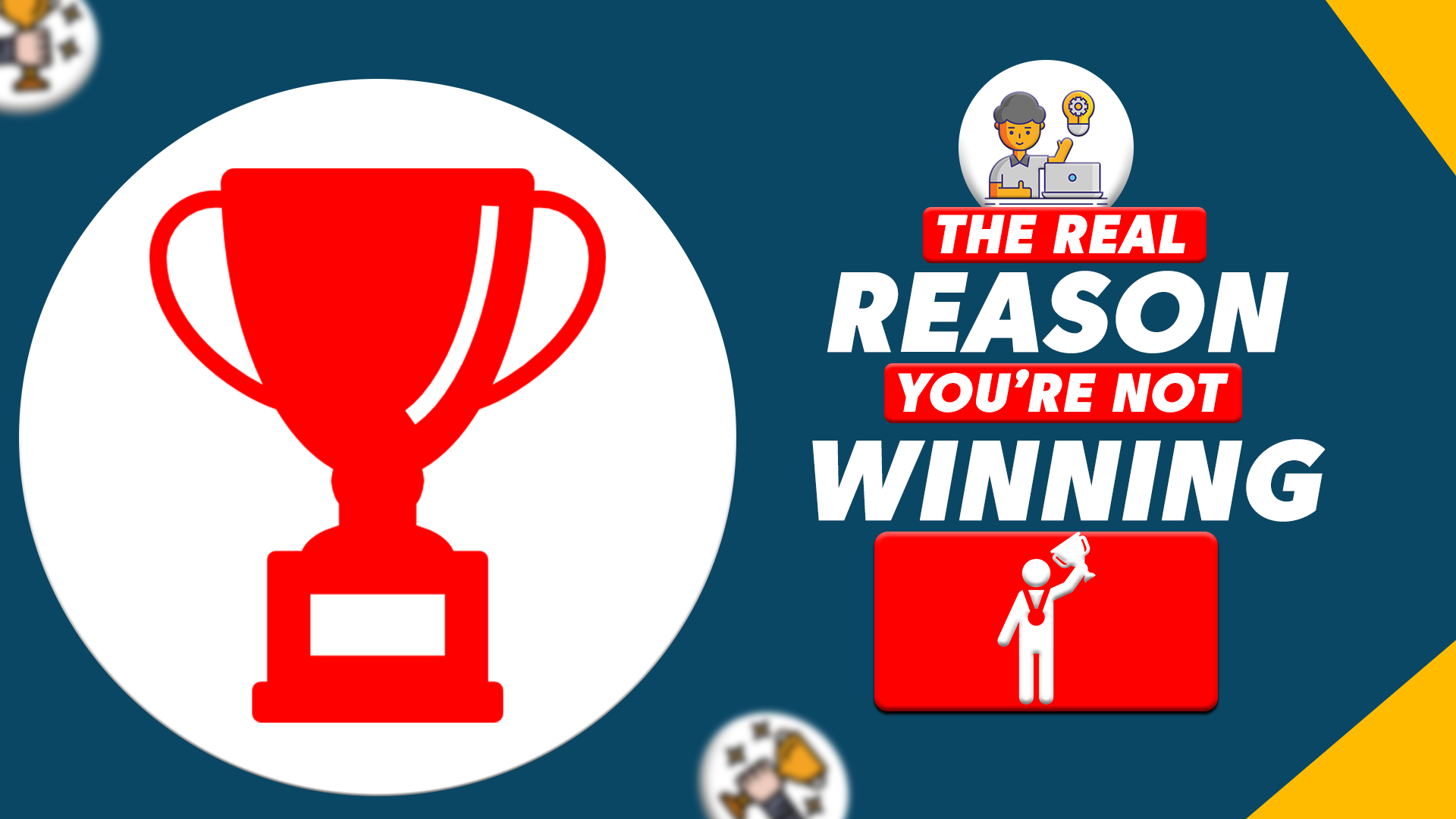 the reason you're not winning the thumbnail for episode 140 of CLIPPED "Ten Thousand Hours: The Hard Truth About Mastery, Success, and Why You’re Not Winning"