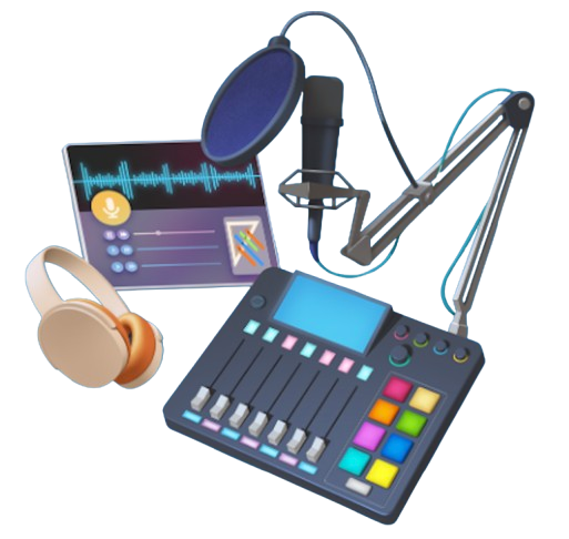 podcast_setup Podcast Equipment
